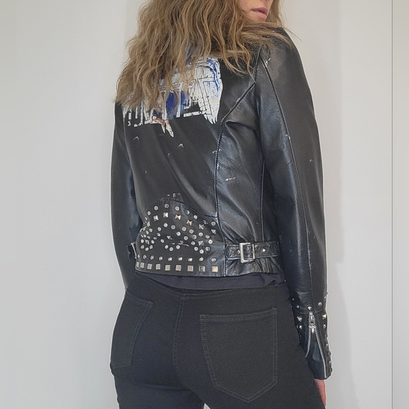 Wilson's Led Zeplin Leather jacket size Medium. Flawless condition ✨️ - Picture 9 of 15